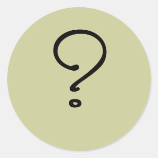 Adesivo Redondo Não sei.