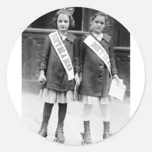 Adesivo Redondo Não sejas uma cabra