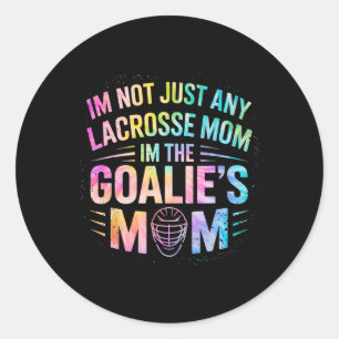 Adesivo Redondo Não sou apenas a mãe de Lacrosse, sou a mãe de Goa