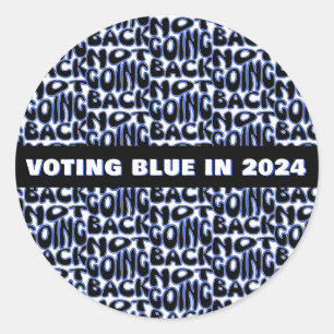 ADESIVO REDONDO NÃO VOLTAR