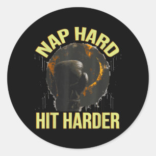 Adesivo Redondo NAP Duro HIT Mais Difícil