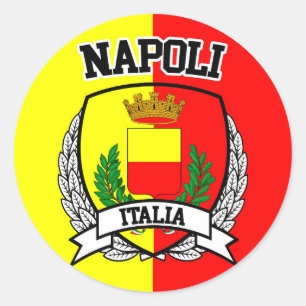 Adesivo Redondo Napoli