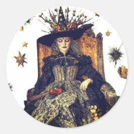 Adesivo Redondo Naps de bruxa