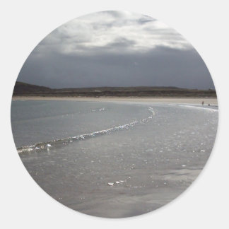 Adesivo Redondo Narin Stand,Donegal,Irlanda