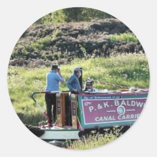 ADESIVO REDONDO NARROWBOATS