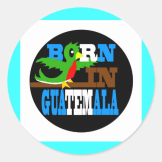 Adesivo Redondo Nascer na Guatemala