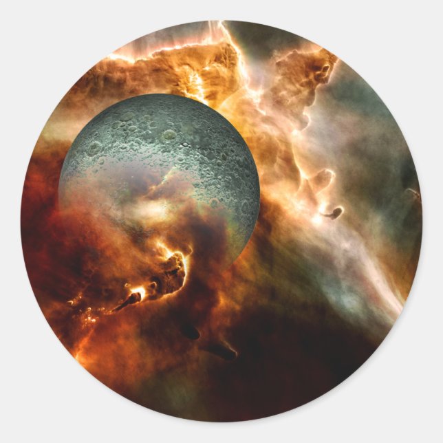 Adesivo Redondo Nascimento (Frente)