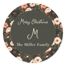 Natais vintages Personalizados, cor-de-rosa