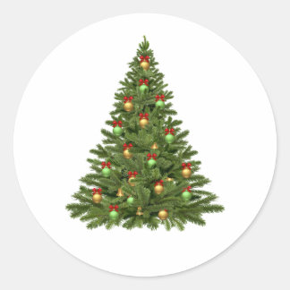 Adesivo Redondo Natal
