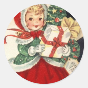 Adesivo Redondo Natal