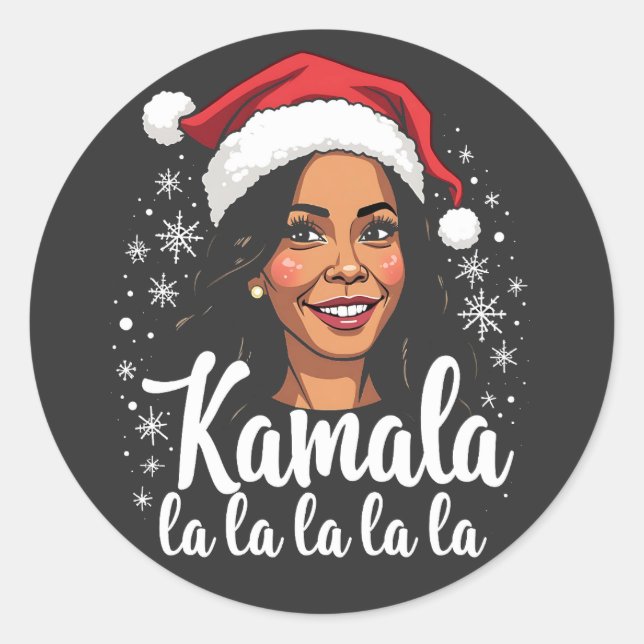 Adesivo Redondo natal 2025, (Frente)