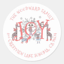 Natal Animais de inverno Feriados Clássicos Ronda 