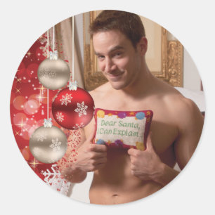 Adesivo Redondo Natal de 38886B-RA Chris Rockway