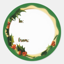 Natal Holly Gift