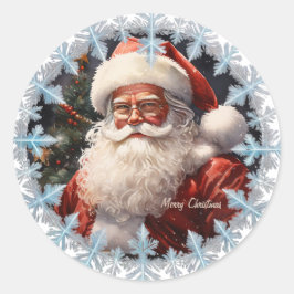 Adesivo Redondo Natal Personalizado Feliz Natal
