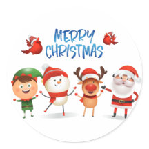 Natal Rudolf A Reindeer e Amigos