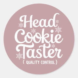 Adesivo Redondo Natal | Vinheta de Ano Novo