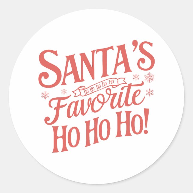 Adesivo Redondo Natal | Vinheta de Ano Novo (Frente)