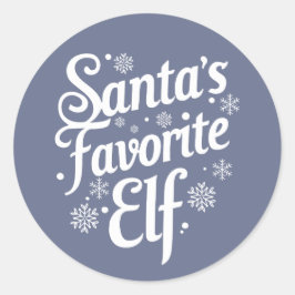 Adesivo Redondo Natal | Vinheta de Ano Novo