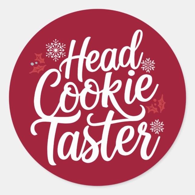 Adesivo Redondo Natal | Vinheta de Ano Novo (Frente)