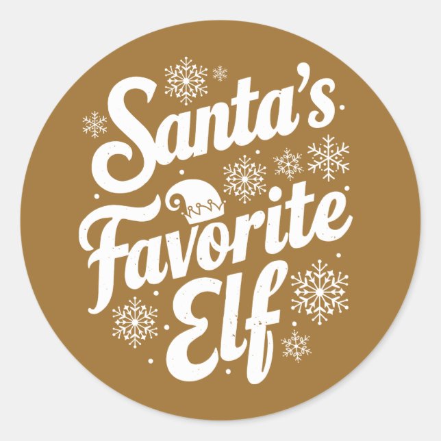 Adesivo Redondo Natal | Vinheta de Ano Novo (Frente)