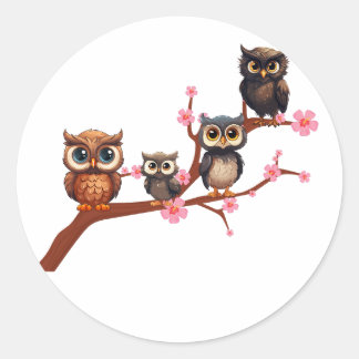 Adesivo Redondo Nature Lovers, Nature Art, Aniversário