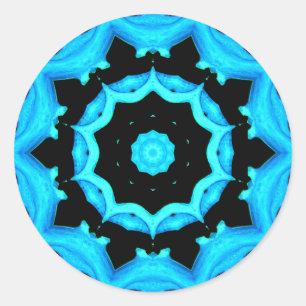 ADESIVO REDONDO NATURE OCEAN BLUE