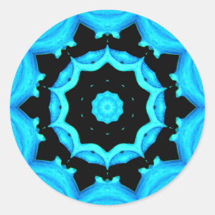 ADESIVO REDONDO NATURE OCEAN BLUE