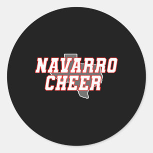 Adesivo Redondo Navarro Cheer Texas