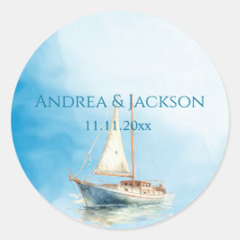 Adesivo Redondo Navegação