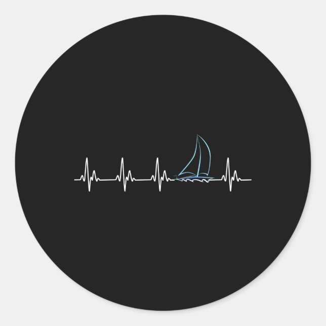 Adesivo Redondo Navegação em Hebeat (Frente)