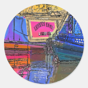 ADESIVO REDONDO NAVIOS