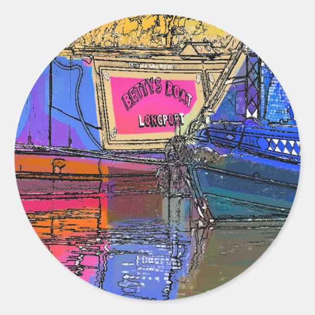 ADESIVO REDONDO NAVIOS (Frente)