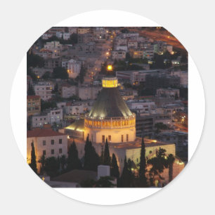 Adesivo Redondo Nazareth, a cidade de pais de Jesus