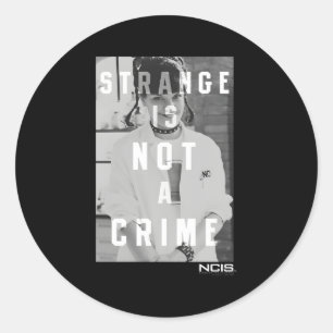 Adesivo Redondo Ncis Strange