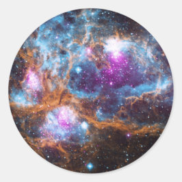 Adesivo Redondo Nebula Difusa