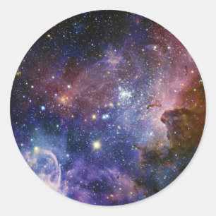 Adesivo Redondo Nebulosa Carina Eta Carina Nebula NGC 3372