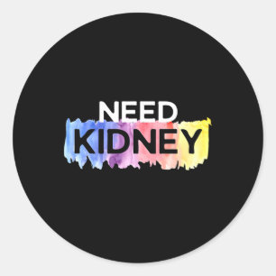 Adesivo Redondo Necessidade de Sensibilização para a Doença Renal