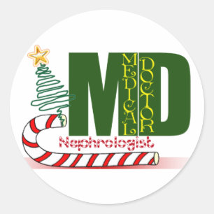 Adesivo Redondo Nefrologista de Natal - Especialista em Médicos