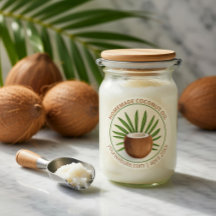 Negócio de Óleo de Coco Caseiro Personalizado