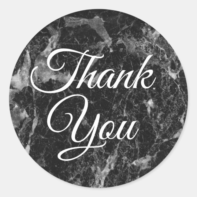 Adesivo Redondo Negros e Brancos - Trendy Modern Trendy Tratar (Frente)