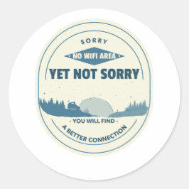 Adesivo Redondo Nem todos que andam se perdem.