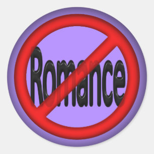 Adesivo Redondo Nenhum romance