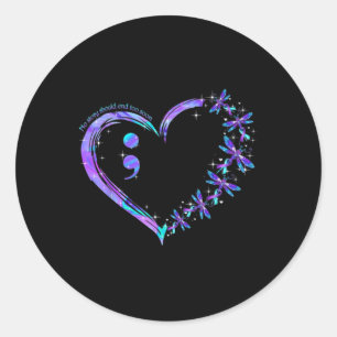 Adesivo Redondo Nenhuma História Deve Acabar Demasiado Cedo Com A 