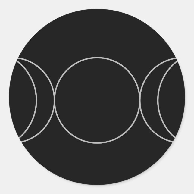 Adesivo Redondo Neopaganismo triplo Deusa.jpg (Frente)