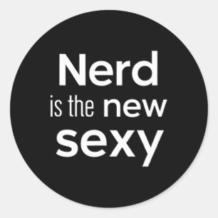Adesivo Redondo Nerd é o Novo Y Gamers Engenheiros de Software Ori