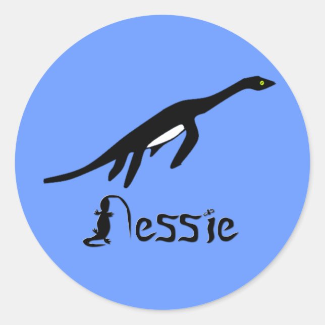 Adesivo Redondo Nessie (Frente)