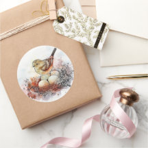 Nest Wren de Aquarela