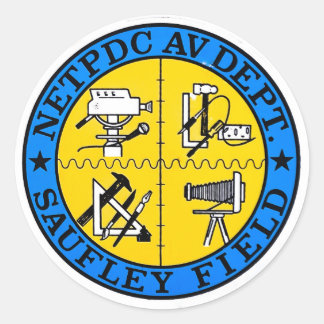 ADESIVO REDONDO NETPDC AV DEPT SAUFLEY FIELD STICKER