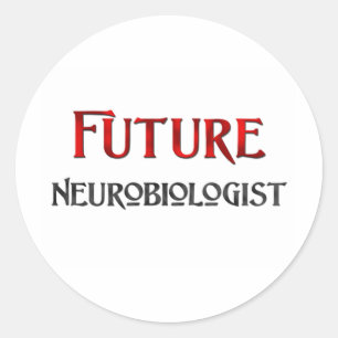 Adesivo Redondo Neurobiólogo futuro